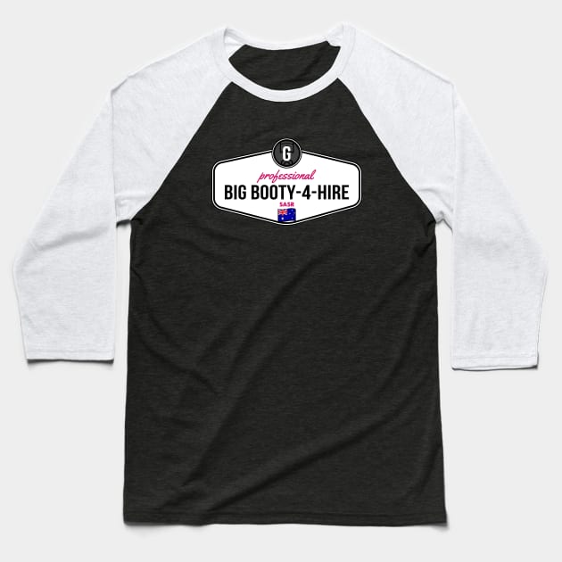 Professional Big Booty 4 Hire [GTA] Baseball T-Shirt by GTA